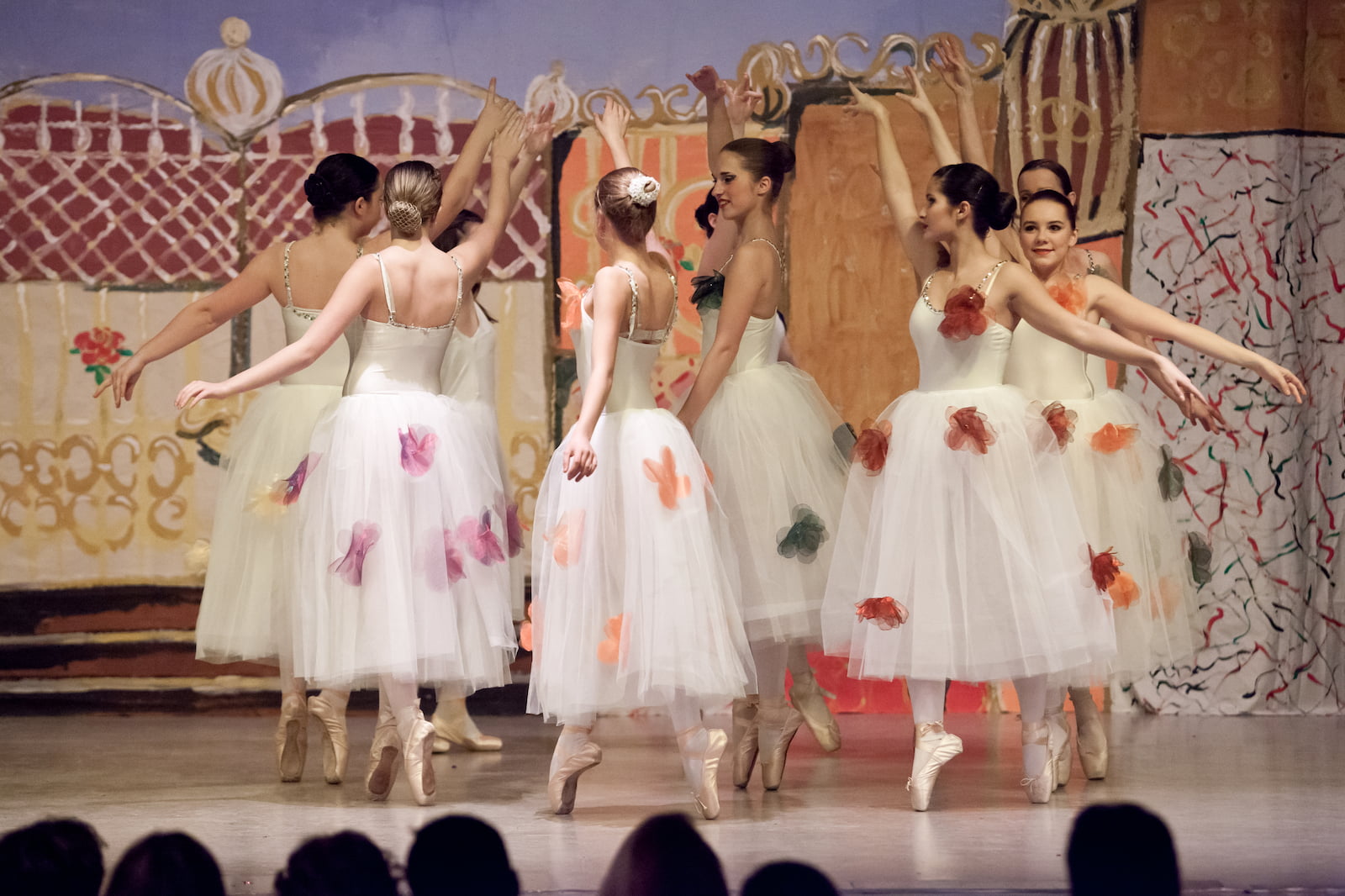 Balletttanz auf der Bühne